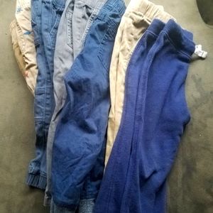 8 pairs of 2T toddler boys pants
